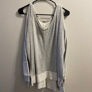 Free People Cold Shoulder Sweater